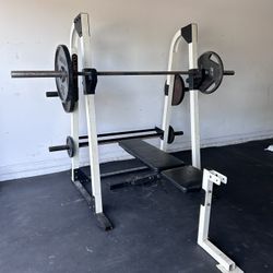 Weider Squat Rack Set