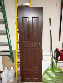 Solid wood door