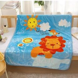 Baby Cloudy Blanket Softy Blue 