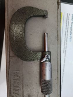 Mitutoyo 103-262 Mechanical Micrometer – Fully Functional