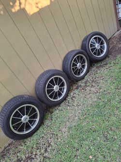 Vw BRM Wide 5 Rims & Tires Combo Exellent Condition Firm