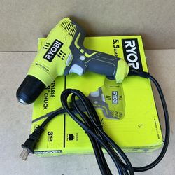 RYOBI D43K 5.5 Amp Corded 3/8 in. Variable Speed Compact Drill/Driver 