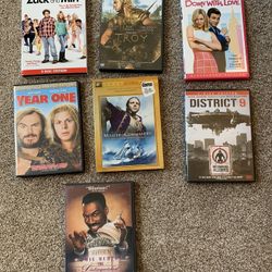 Like NEW DVD Movies ($5 Each/all For $30)