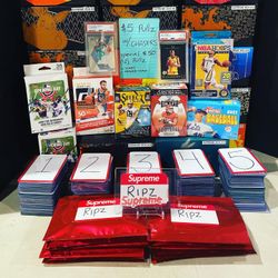 $5 Pullz , Blasters, Graded Cards, Hangers, Lot