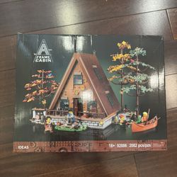 2082 pcs A Frame Cabin House MOC Building Blocks Brick Toy Set New in box puzzle