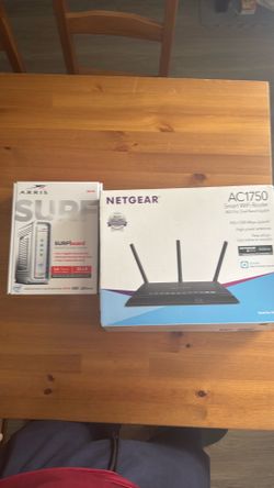 Move out sale: netgear router and arris modem combo