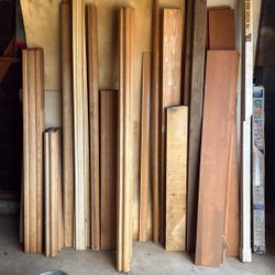 Assorted wood And Trilm