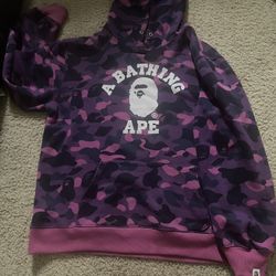Bape Camo college hoodie