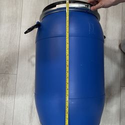 15 Gallon UN Rated Blue Open Head Drum