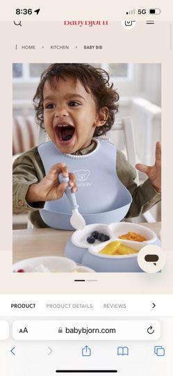 New Baby Bjorn Bib