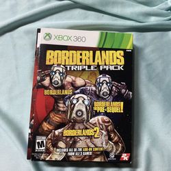 Borderlands Triple Pack For The Xbox 360