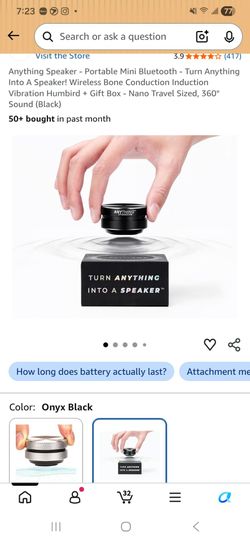 Anything Speaker $35