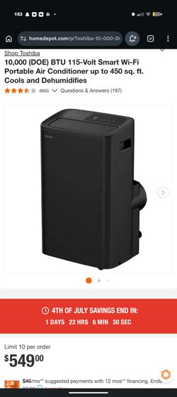 Portable AC unit