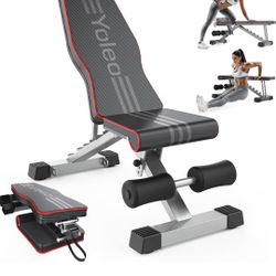 Yoleo Adjustable Weight Bench