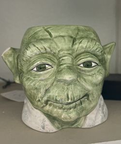 Star Wars Yoda Collectible Coffee Mug Vintage