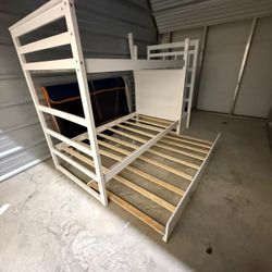Triple sleeper Twin Size Bunk Beds
