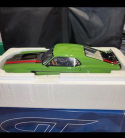 1:18 1970 ford mustang boss 426