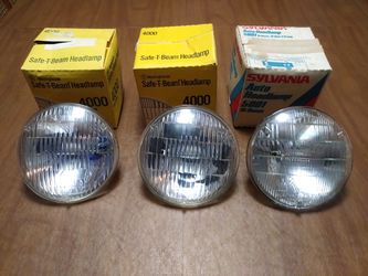 6 Round Glass Headlights