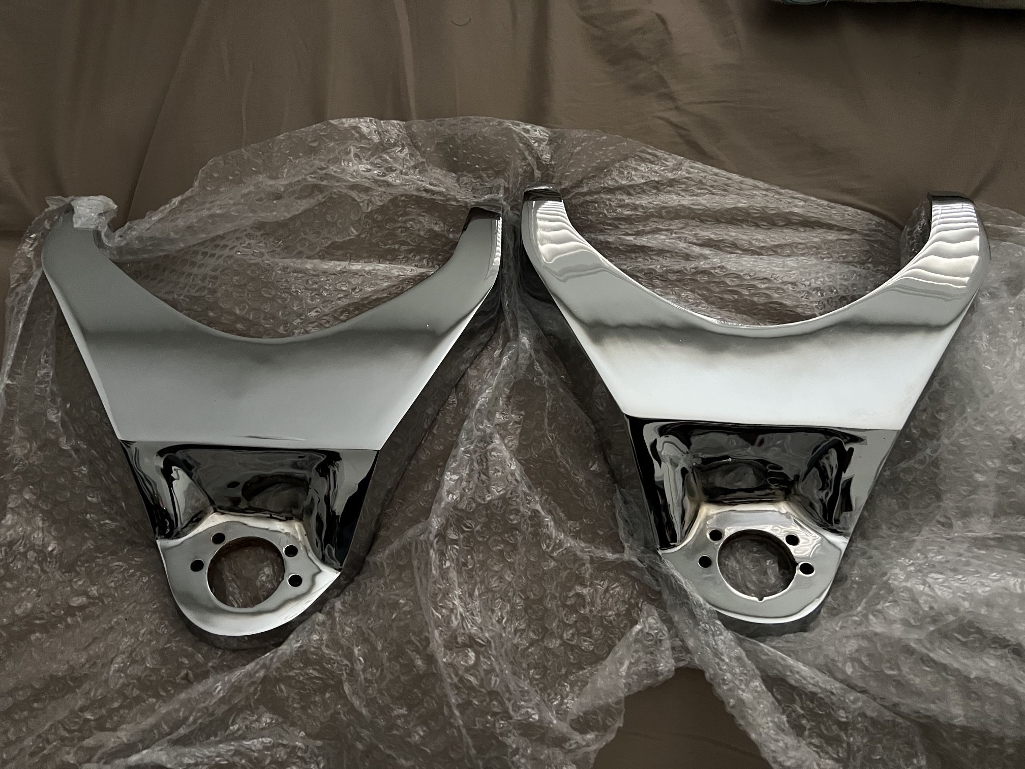 Chrome Lincoln Town Car arms