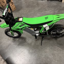 Hyper Toys HPR 350 Moto Eléctrica de 24V en Color Verde para Niños