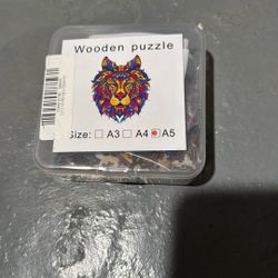 Advanced Wooden Puzzle
