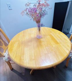 Dining table + 4 Chairs