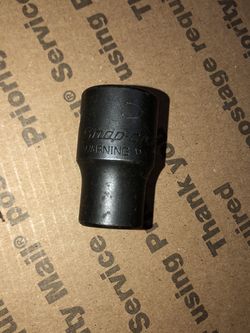 Snap-on 7/16 Impact Socket 1/2 Drive