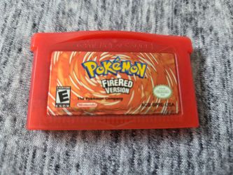 Nintendo GameBoy Advance Pokemon FireRed Version