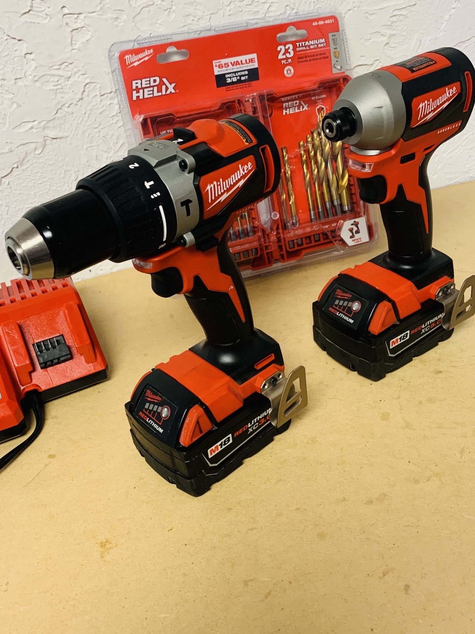 Milwaukee Brushless Impact And Hammer Drill M18