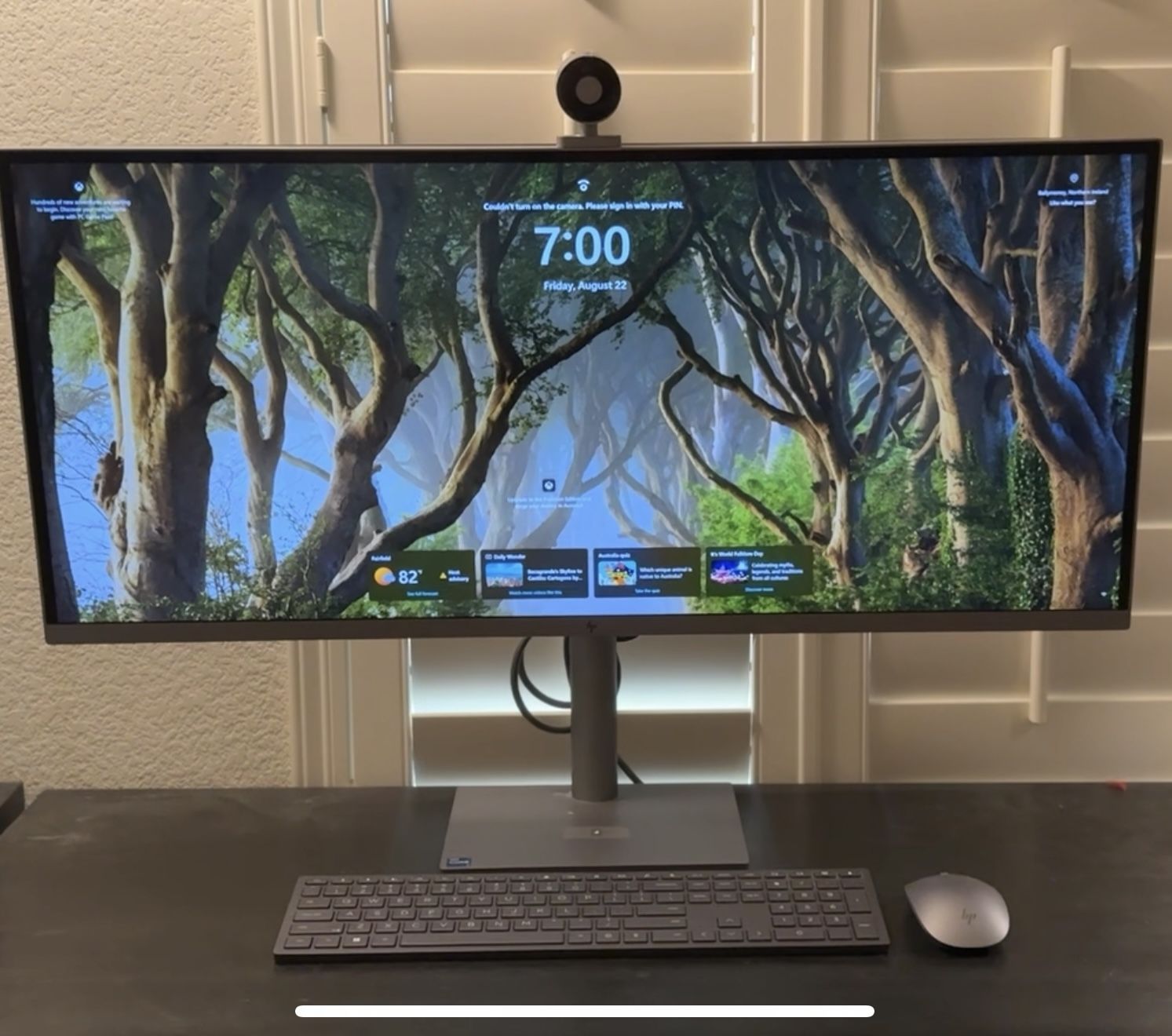 34 Inch HP All-in-one Computer