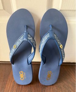 Guess Women's Blue Flipflops