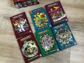 Minecraft HardCover Set Of 6 Books