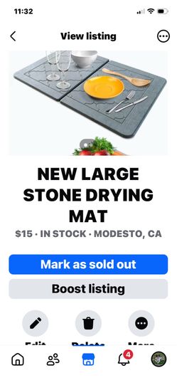 New large stone mat