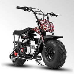 105CC Off Road Mini Bike For Adults & Teens •Supports Up To 220lbs