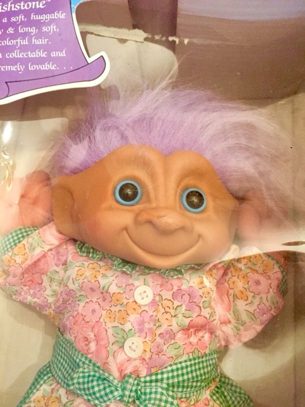 14” Treasure Troll Tot in box. Never used.