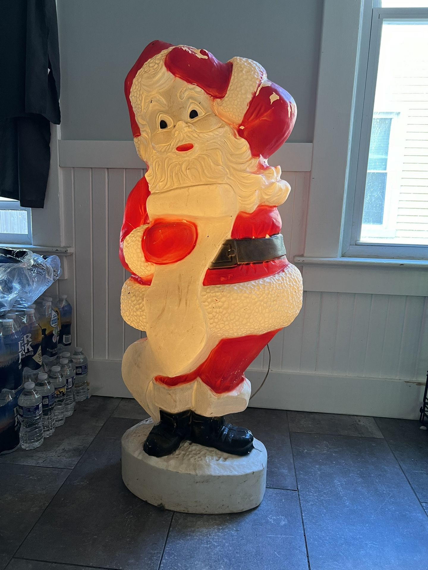 Vintage Blow Mold Santa π§βπ