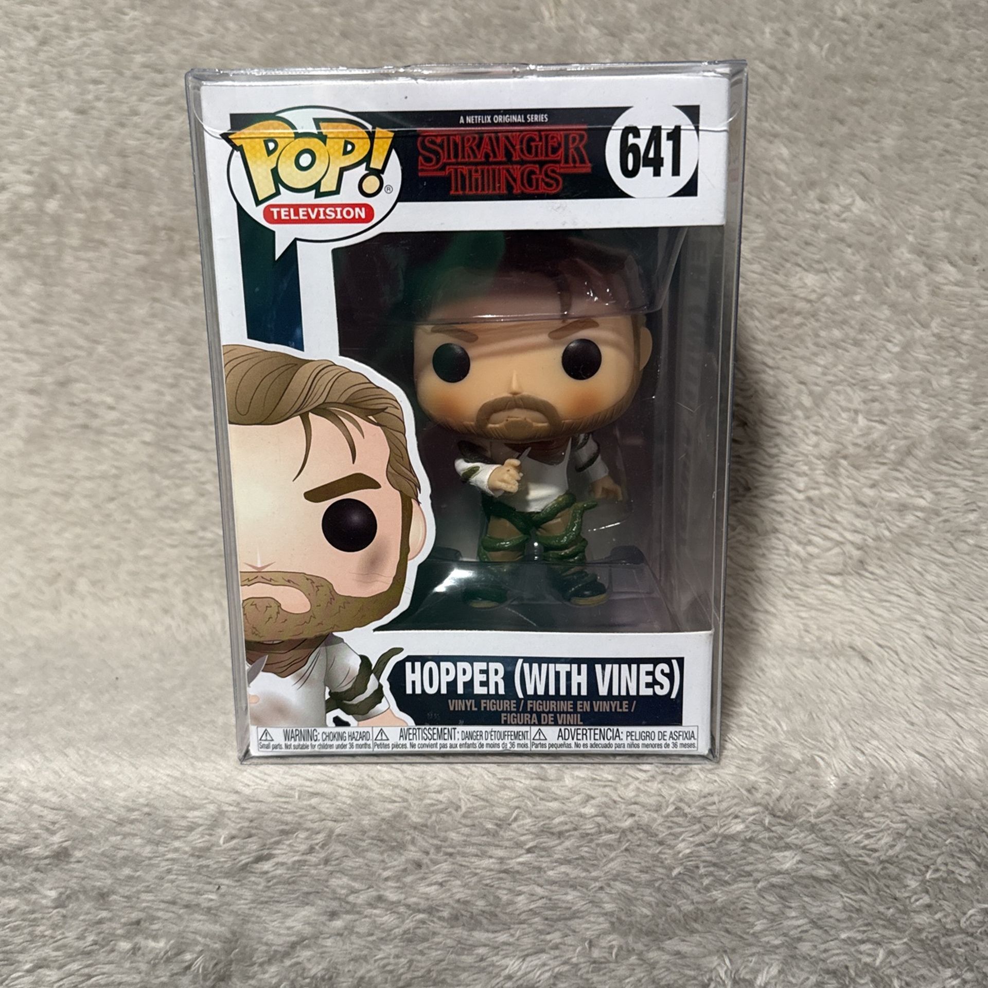 Stranger Things Hopper With Vines Funko Pop