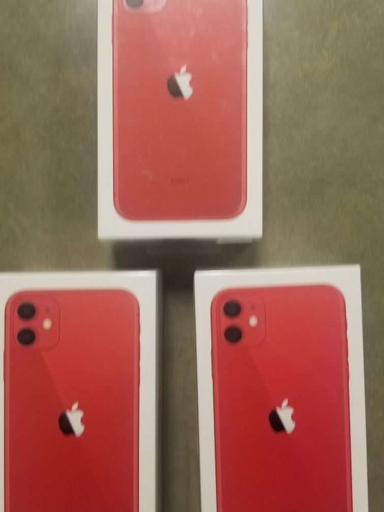 iPhone 11 Red Edition Tmobile Brand new Sealed