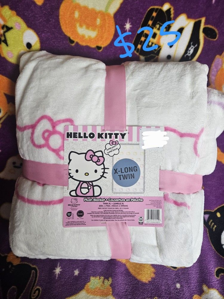 Hello Kitty Blanket $25
