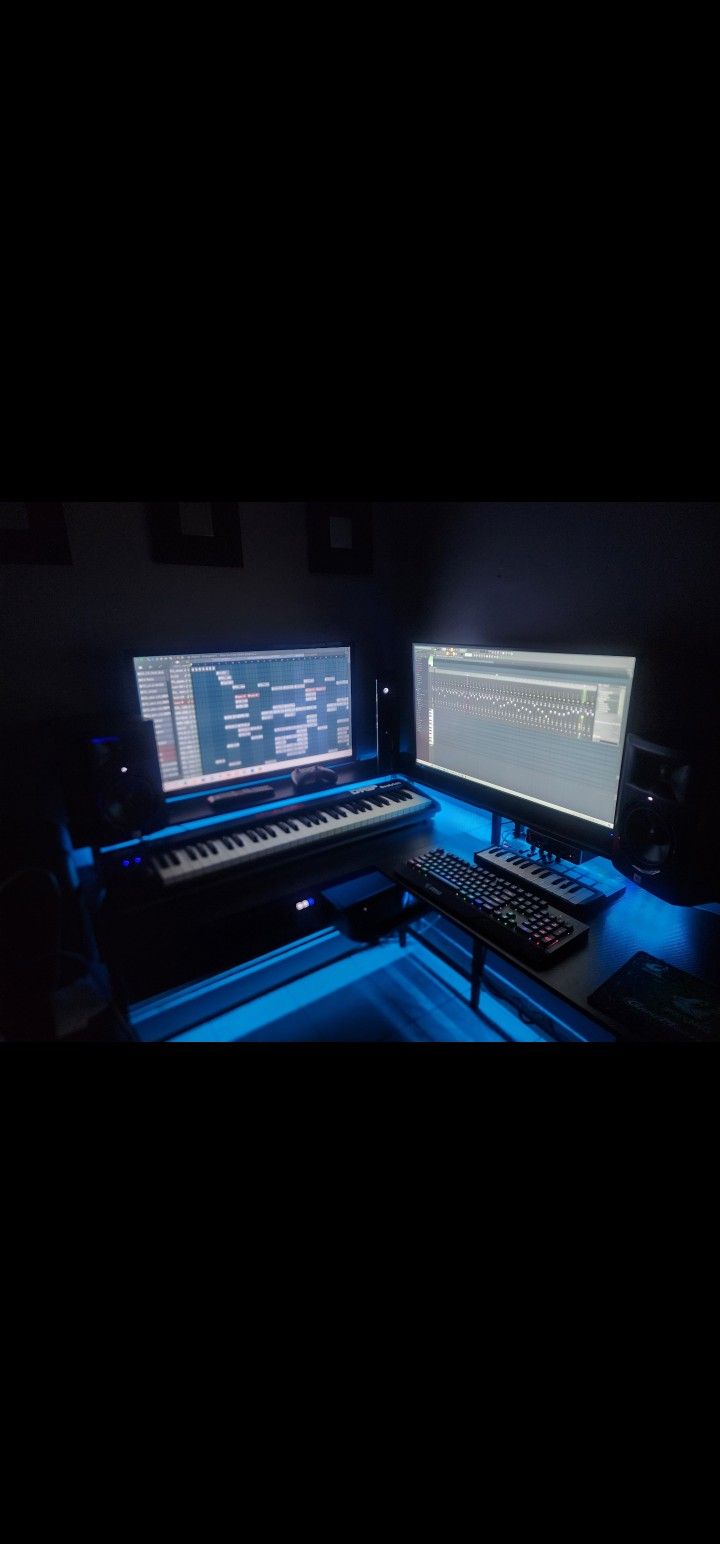 Recording Studio Midi Controller N Audio Interface