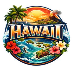 Custom Hawaii Stickers 