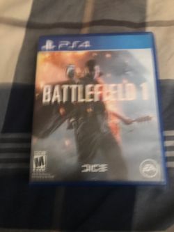 Battlefield 1 Ps4 game