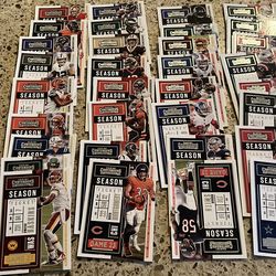 89 Diferent 2020 Panini Contendors Football Trading Cards