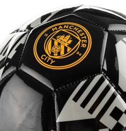 Manchester City Football FtblCulture Soccer Ball - PUMA Black/Grey/Violet

