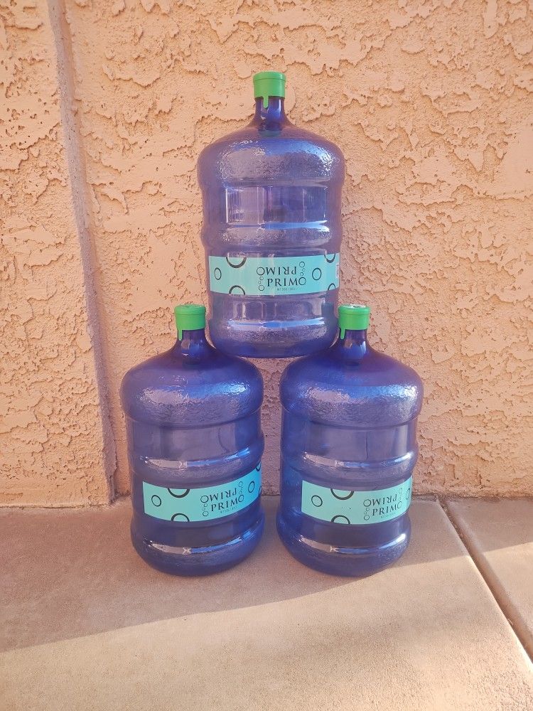 3 - Water Jugs - $15.00