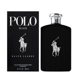 Polo Black By Ralph Lauren Edt 6.7 Oz Spray For Men's 200ml 