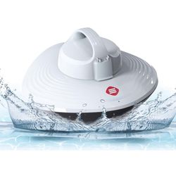 Cordless Pool Vacuum for above Ground Pool & Inground Swimming Pool - Automatic Water Cleaner with Top Handle, Auto-Docking Robotic Underwater Cleaner