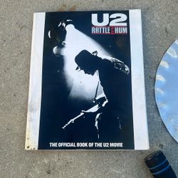 U2 Rattle and Hum Movie Book