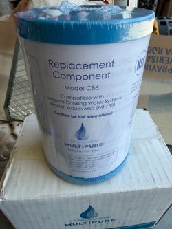 Multipure CB6 replacement water filter is compatible with Aquaversa (MP750)