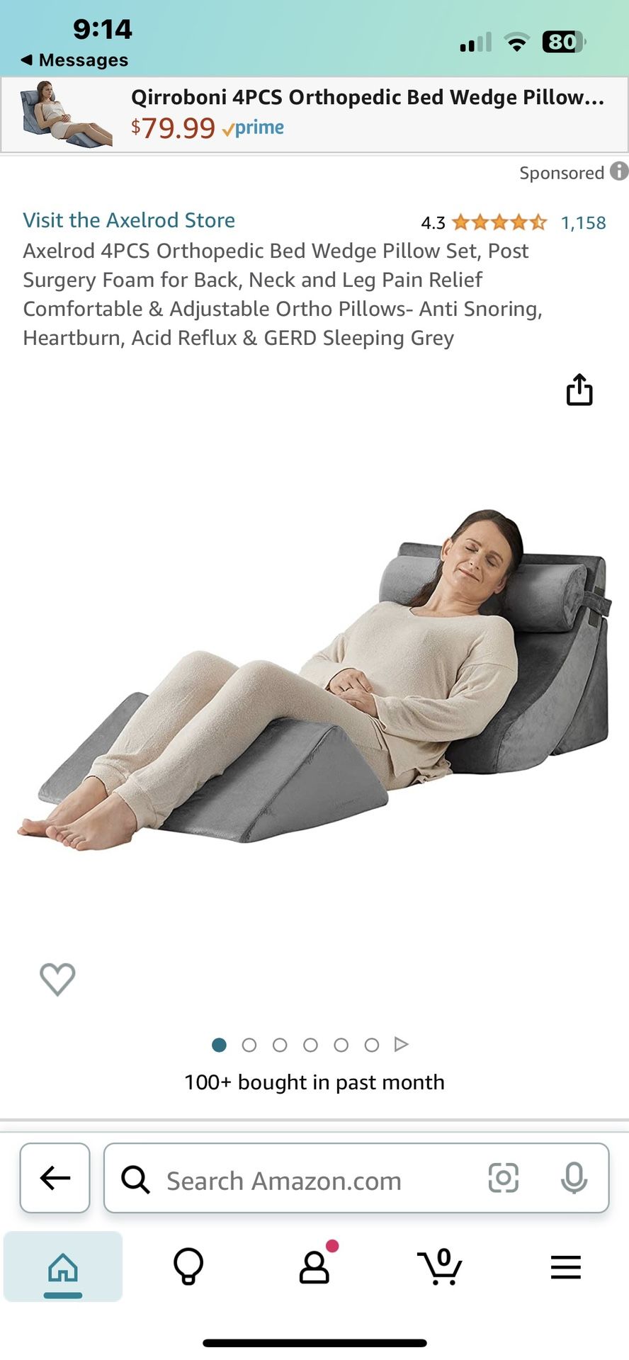 Comfort Wedge Pillow Set